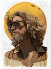 BIG LEBOWSKI THE DONNIE'S DUST DUDE Limited edition print #55 R2021 18x24