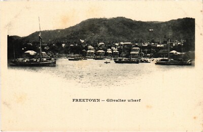 SIERRA LEONE FREETOWN 14 Vintage AFRICA Postcards Mostly pre-1940 (L5847)