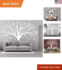 Personalized Nursery Decor: Giant Tree Wall Decals with Birds - Easy Apply
