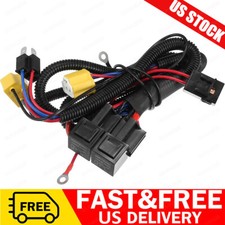 7 Led Headlight Brightness Intensifier Wire Harness For Jeep Wrangler Jk Tj Cj