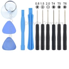 Universal 11 Pieces Tool Kit Torx T4 T5 T6 + More For Cell Phone - Tablet Repair