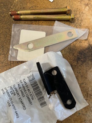M998 M1151A1 M1165  HMMWV NOS STARTER BOLTS AND SHIM AND STARTER SUPPORT BRACKET