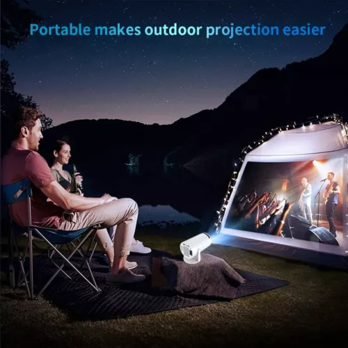 Mini Portable Android M300MAX 11 5G 1080P WiFi Gamecontroller Projektor - Bild 7 von 9