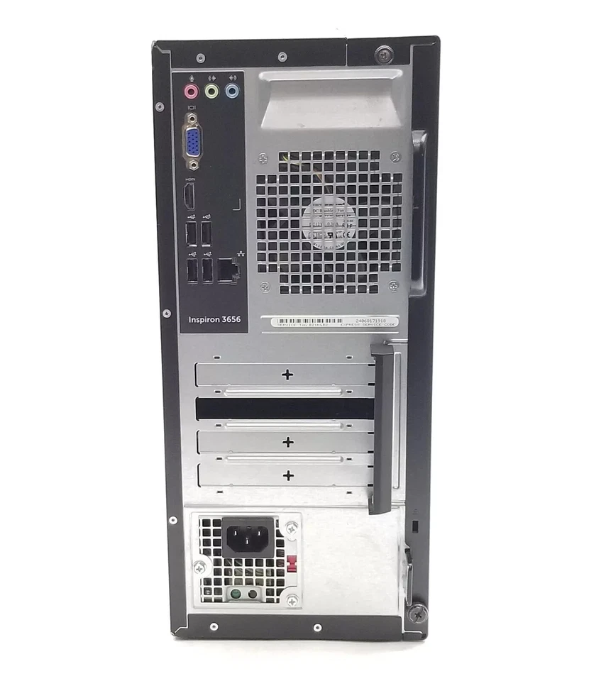 Dell Inspiron 3656 MT AMD A10-8700P R6 1819 МГц 16 ГБ Ram твердотельный накопитель 256 ГБ Win11 Pro Save - Изображение 2 из 3