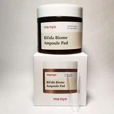 Manyo Bifida Biome Ampoule Pad 70Pads Moisturizer Exfoliation K-Beauty Skin Care