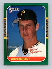 John Smiley 1987 Donruss The Rookies #39 XRC NM+ - 5 Card Lot