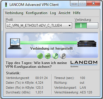 LANCOM Advanced VPN Client (1 Licence) für Mac OS X Software BRANDNEU