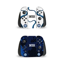 INTER MILAN 2021/22 CREST KIT VINYL SKIN FOR NINTENDO SWITCH JOY CONTROLLER
