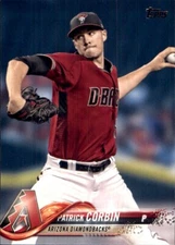 2018 Topps #662 Patrick Corbin arizona diamondbacks