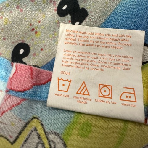 Nickelodeon Full Size Top Sheet Spongebob Square Pants Patrick Cartoon - 第 8/13 張圖片