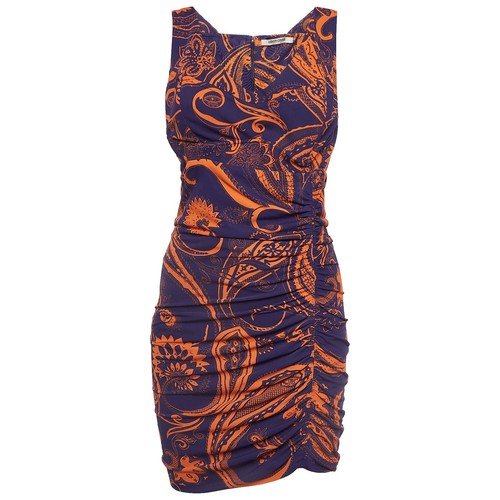 ROBERTO CAVALLI Leather Mini Dress Women's Size 44 | eBay