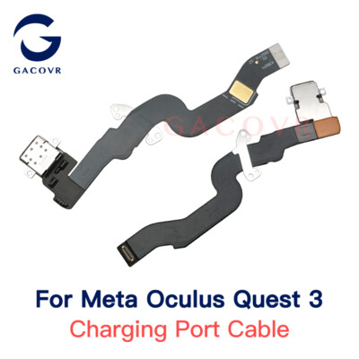 New Original For Meta Quest 3s Charging Port Power Headphone Audio Flex Cable