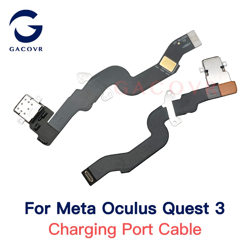 New Original For Meta Quest 3s Charging Port Power Headphone Audio Flex Cable