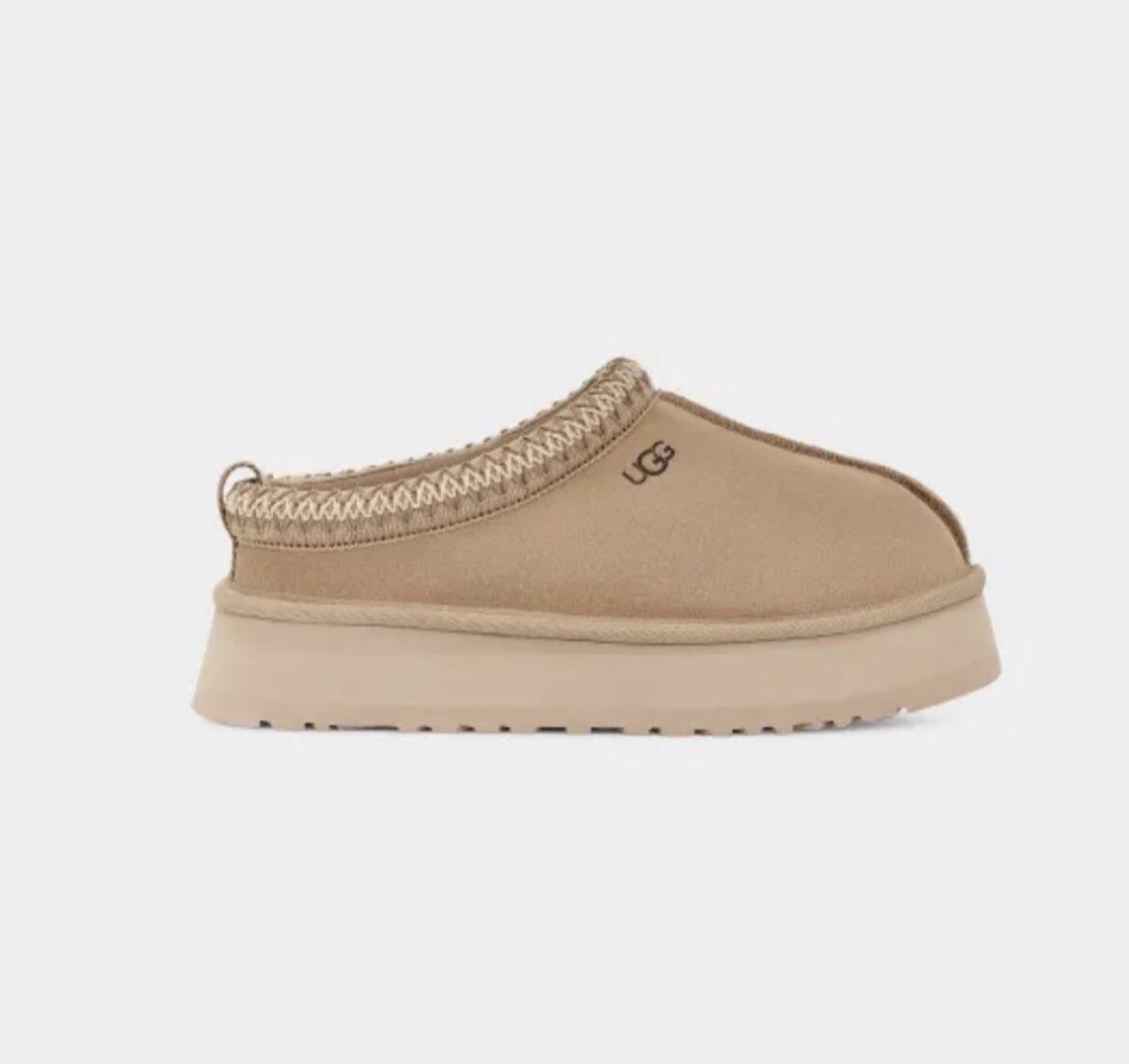 UGG TAZZ Slippers Mustard Seed Women's 5955 NWB Suede UGG TAZZ Slippers Mustard Seed Women's 5955 NWB Suede