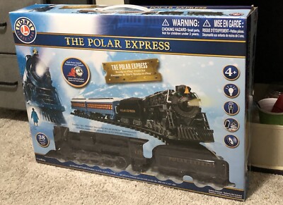 NEW Lionel 711803 The Polar Express Ready to Play Train Set - Black Track | eBay