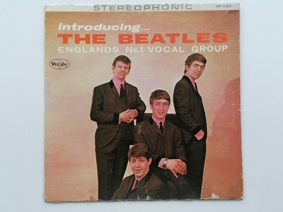 INTRODUCING THE BEATLES  ORIG 1964   USA  VEE JAY LP   BLACK  LABEL  VARIATION