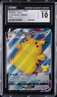 2021 POKEMON CELEBRATIONS HOLO #009/025 SURFING PIKACHU VMAX CGC 10 GEM MINT