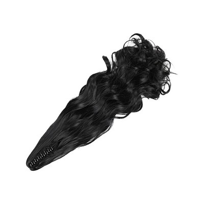 Frauen Long Wavy Curly Ponytail Haarteil Synthetische Klaue Clip Ponytail Perück