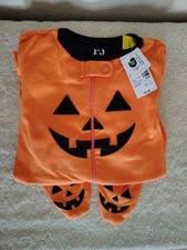 Halloween Footed Pajamas NWT, 9-12m