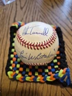 Alan Trammell & Lou Whitaker Autographed Baseball Detroit Tigers
