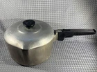 Vintage Wagner Ware Sidney-O- Magnalite 3Qt Saucepan With Lid 4683-P Dual Spout