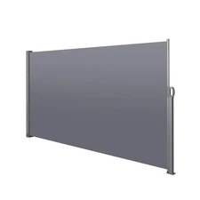 138'' x 71'' Roll-Up Side Awning, Multi-Functional Privacy Screen, -Resistant &