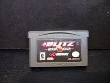 NFL Blitz 2002 Game Boy Advance GBA Authentic Tested Works Cart Only