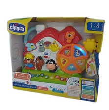 Chicco Sprechender Bauernhof Italienisch Englisch Licht Tiere keine deutsche Spr