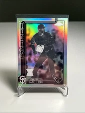 2025 Topps Chrome Update #USC195 Mason Miller Negative Refractor USC195! SSP