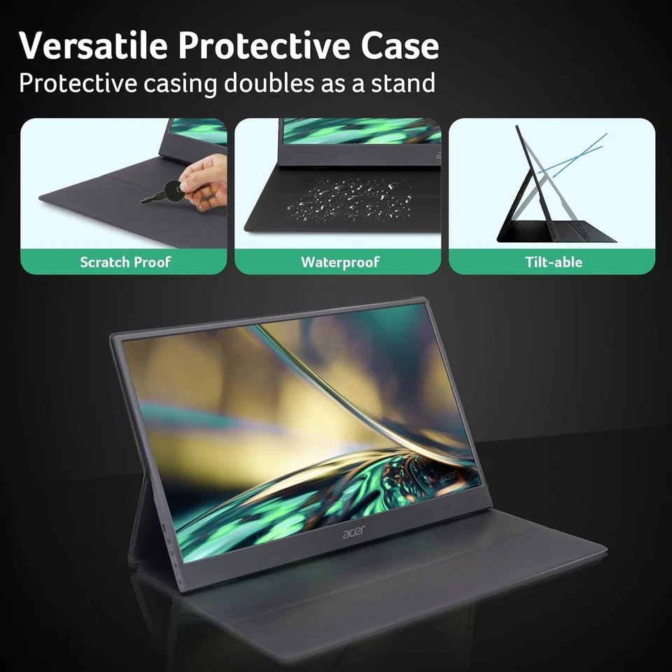 PM161Q Bbmiuux 15.6" Full HD 1920 x 1080 IPS Business Slim Portable Monitor |... - Image 4 of 4