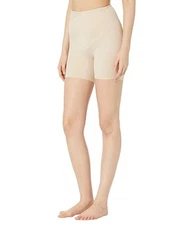 Miraclesuit Women's Instant Tummy Tuck Extra Firm Bike Short - Beige - L