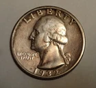 1932 S Washington Silver Quarter