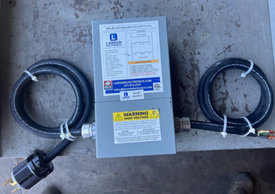 Larson Buck/Boost Prewired Step-Down Transformer - 240/208V, 3PH, 30A, 7.5KVA