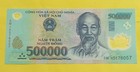 Elegant Vietnam 500,000 Dong UNC Polymer Note - Premium Collector Piece