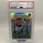 2021 PANINI DONRUSS DOWNTOWN #DT-25 PATRICK MAHOMES II PSA 10