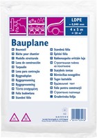 Bauplane Ldpe 40My 4X5M 20M² Transluzent Malerfolie Schutzfolie Abdeckplane