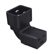 Adaptador de corriente IEC 320 C20 a C19 adaptador de conversión macho convertidor C20 a C19