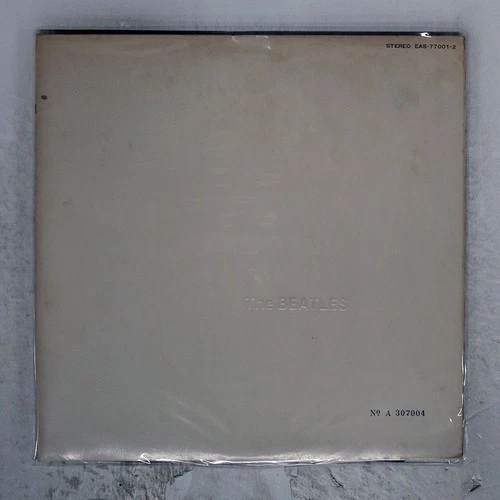 BEATLES WHITE ALBUM APPLE EAS77001 Japan VINYL 2LP
