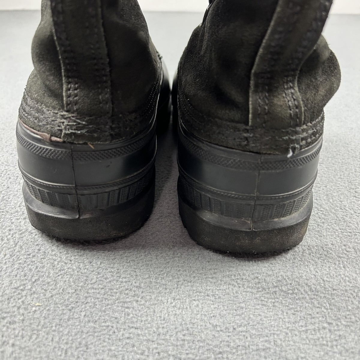 Vintage Sorel‎ Boots Mens Size 8 Black Insulated Winter Waterproof Made USA 90s Vintage Sorel Boots Men - Etsy main image 4