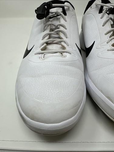 Nike Infinity Mens Fitsole Golf Shoes CT0535-101 White/ Black Men Size 10W - Picture 3 of 16
