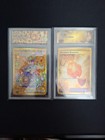 Lot 2 Cartes Pokémon Gradées COLLECT AURA Couronne Stellaire