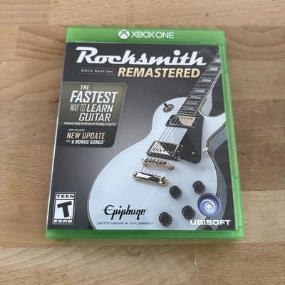 Microsoft XBox One Rocksmith 2014 Edition Remastered with Stickers