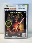 Star Wars: Knights of the Old Republic Platinum Hits (Microsoft Xbox, 2004) CIB