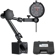 Digital Dial Indicator 0-1"/0-0.001" Magnetic Base 132lbs/60kg Precision Gauge