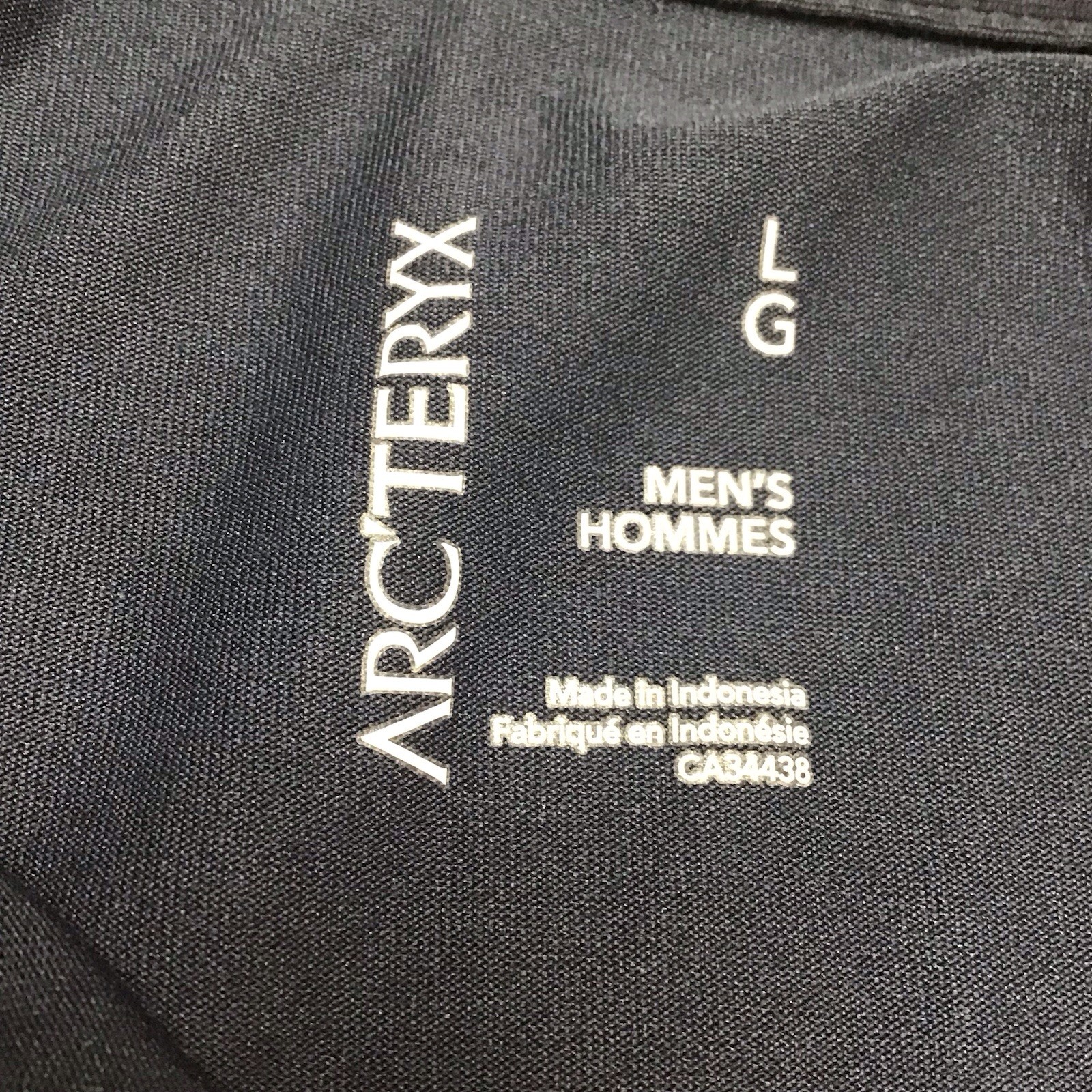 ARC'TERYX Polo Arcteryx Captive uomo blu grande manica corta performance elasticizzata