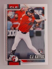 C.J. Kayfus 2026 Topps Cleveland Guardians #35