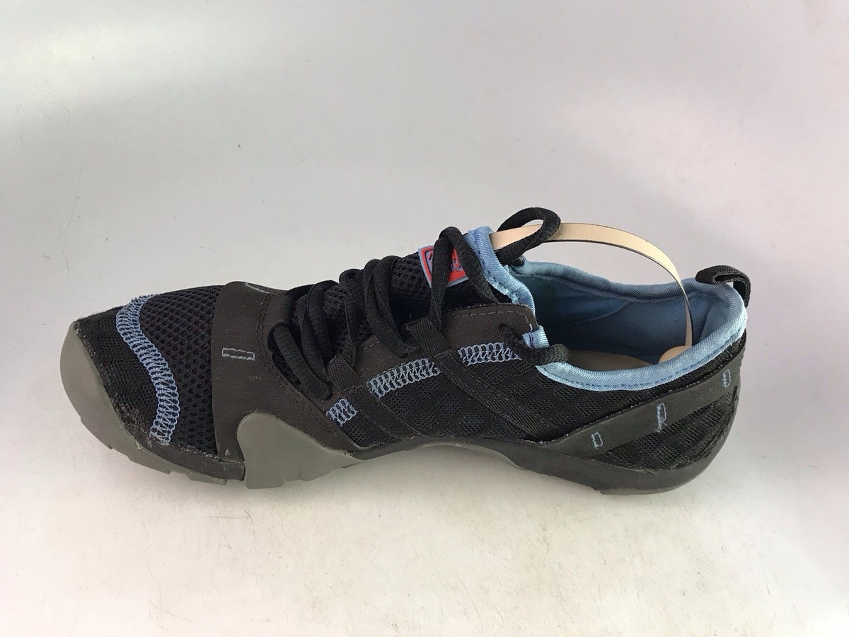 New Balance WT10 Minimus Trail Running Shoe Women's Black/ Blue Sz B US