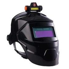 MASCHERA PER SALDATURA ARCO CASCO SALDATORE CON FARO AUTOMATICA AUTOSCURANTE