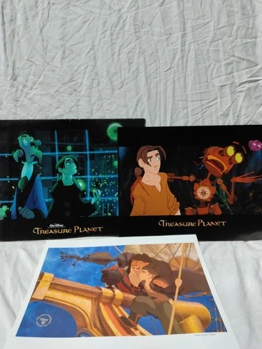 Disney Store Treasure Planet 2003 Lithograph