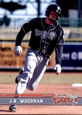 2017 Lansing Lugnuts Grandstand #29 J.B. Woodman -Orlando Florida Baseball Card